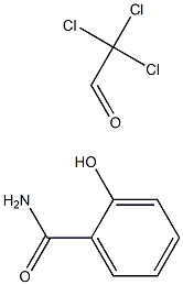氯醛柳胺, , 结构式