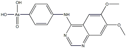  4-(4'-PHENYLARSONICACID)-AMINO-6,7-DIMETHOXYQUINAZOLINE