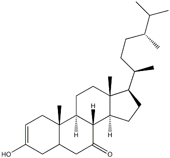 7-ケトカンペステロール 化学構造式