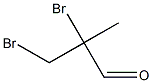 2-METHYL-2,3-DIBROMOPROPANAL Structure