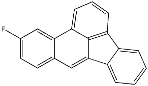 11-FLUOROBENZO(B)FLUORANTHENE Structure