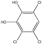 3,5,6-TRICHLOROCATECHOL 结构式