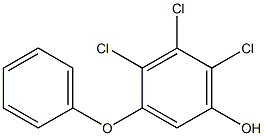 HYDROXYTRICHLORODIPHENYLETHER 结构式