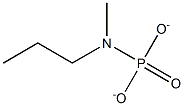 ETHYLHYDROGENDIMETHYLPHOSPHORAMIDATE Structure