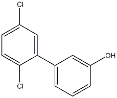 2',5'-DICHLORO-3-HYDROXYBIPHENYL Struktur