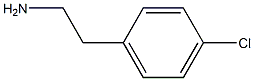 PARA-CHLOROPHENYLETHYLAMINE Structure