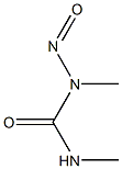 N,N'-DIMETHYL-N-NITROSOUREA Structure