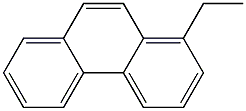 ETHYLPHENANTHRENE 化学構造式