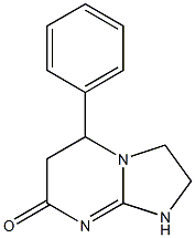 5-PHENYL-2,3,5,6-TETRAHYDROIMIDAZO(1,2-A)PYRIMIDIN-7-ONE Structure