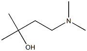 DIMETHYLAMINO-ETHYL-DIMETHYLCARBINOL 化学構造式