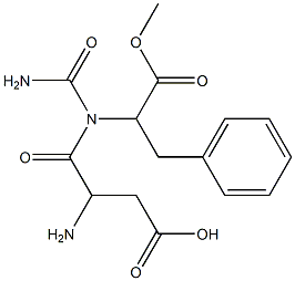 N-CARBAMOYLASPARTAME,,结构式