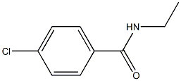 N-ETHYL-PARA-CHLOROBENZAMIDE Structure