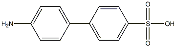 4-AMINOBIPHENYL-4'-SULPHONICACID Structure