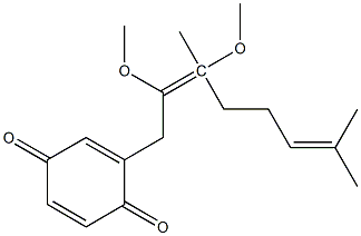 2,3-DIMETHOXYGERANYL-1,4-BENZOQUINONE|