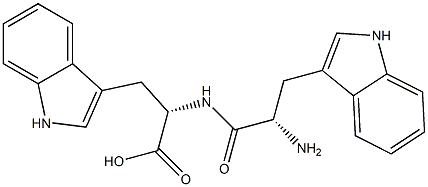 N-L-TRYPTOPHYL-L-TRYPTOPHAN 结构式