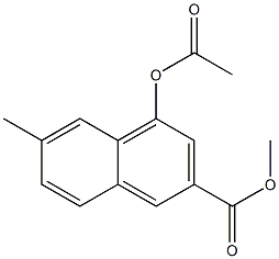  METHYL7-METHYL-1-ACETOXY-3-NAPHTHOATE