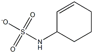 2-CYCLOHEXENYLSULPHAMATE,,结构式