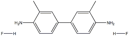 3,3'-DIMETHYLBENZIDINEDIHYDROFLUORIDE Structure