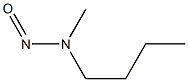 BUTYLMETHYLMITROSAMINE 化学構造式
