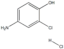 4-AMINO-2-CHLOROPHENOLHYDROCHLORIDE Struktur