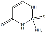 2-AMINO-2-THIOURACIL Structure