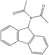 FLUORENYLDIACETAMIDE Structure