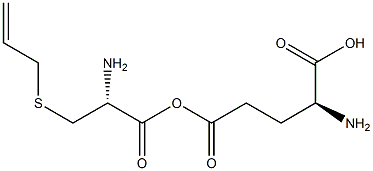 GAMMA-GLUTAMYL-S-ALLYLCYSTEINE Structure