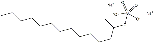 SODIUMDODECYLETHOXYSULFATE 化学構造式