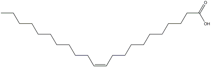 11-DOCOSENOICACID,(Z)- 化学構造式