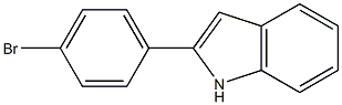 2-(4'-BROMO-PHENYL)-INDOLE Structure