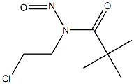 N-(2-CHLOROETHYL)-N-NITROSOPIVALAMIDE Struktur