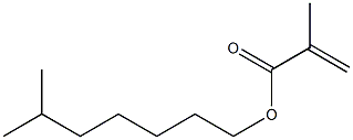 METHACRYLICACID,ISOOCTYLESTER 化学構造式