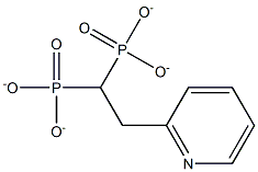 2-(2-PYRIDINYL)-ETHYLIDENE-1,1-BISPHOSPHONATE Structure