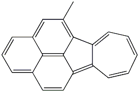 7-METHYLAZULENO(1,2,3-CD)PHENALENE Structure