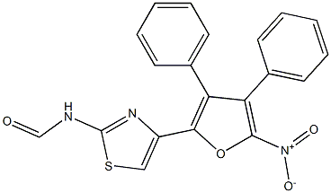 2-FORMYL-AMINO-4-(3,4-DIPHENYL-5-NITRO-2-FURYL)THIAZOLE