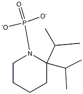 DIISOPROPYLPIPERIDINOPHOSPHONATE 结构式