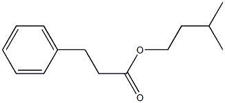 ISOPENTYL3-PHENYLPROPIONATE 化学構造式