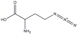 L-2-AMINO-4-AZIDOBUTANOICACID,,结构式