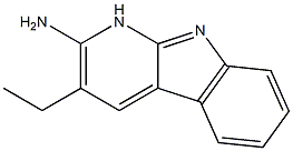 PYRIDO(2,3-B)INDOLE,2-AMINO-3-ETHYL-|