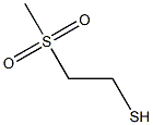 2-MERCAPTOETHYLMETHYLSULPHONE Struktur