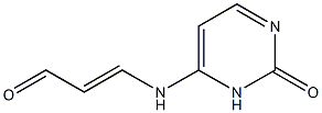 CYTOSINEPROPENAL 化学構造式