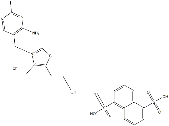 THIAMINENAPHTHALENE-1,5-DISULPHONATE Struktur