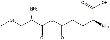 GAMMA-GLUTAMYL-SE-METHYLSELENOCYSTEINE Structure