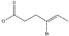 ALPHA-BROMOCROTYLACETATE Struktur