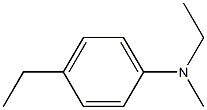 4-ETHYL-N-ETHYL-N-METHYLANILINE Struktur