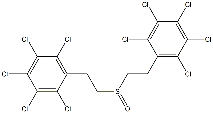 PENTACHLOROPHENYLETHYLSULPHOXIDE 结构式