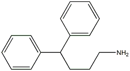 1-AMINO-4,4-DIPHENYLBUTANE Structure