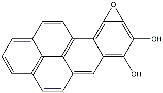 (+/-)-ANTI-BENZO[A]PYRENE-7,8-DIOL-9,10-EPOXIDE Structure