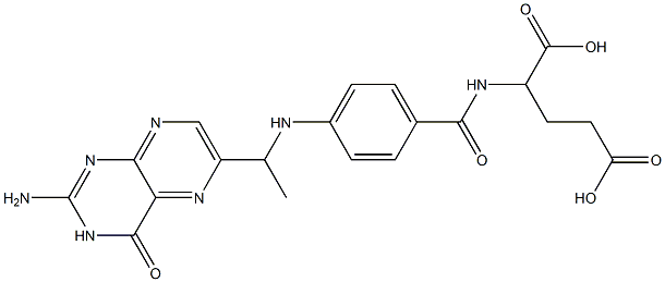 9-METHYLFOLICACID 结构式