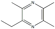 2-ETHYL-3,5,6-TRIMETHYLPYRAZINE Struktur